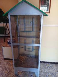 Gabbia per Pappagalli e altri uccelli.