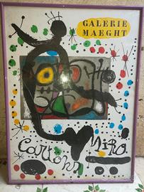 Quadro Rarissimo di Mirò