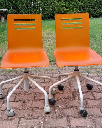 Sedia cameretta con rotelle