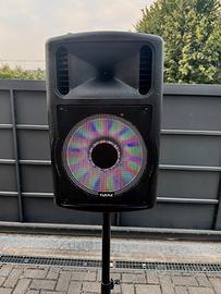 Cassa Karaoke Bluetooth amplificata