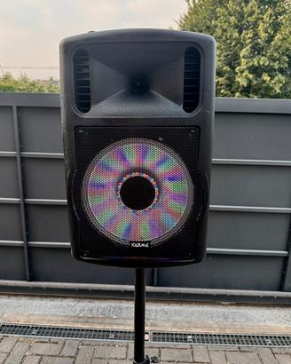Cassa Karaoke Bluetooth amplificata