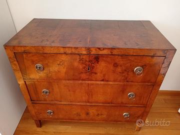 Cassettiera fine ottocento