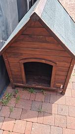 cuccia marca Kerbl legno massello x cani medio-gra