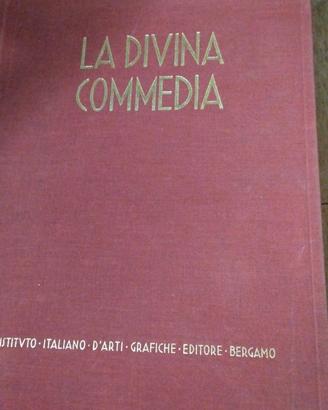 Divina commedia interamente illustrata vintage