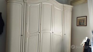 Armadio 6 ante in stile classico – legno massello