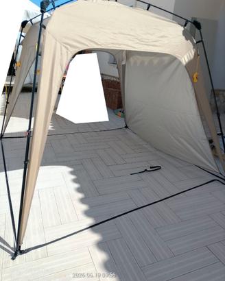 gazebo da campeggio, montaggio facile e veloce