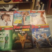 Lotto 9 riviste Panorama 