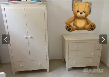 Armadio e cassettiera Erbesi