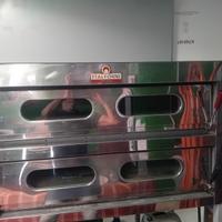 Forno pizzeria 2 camere + carrello