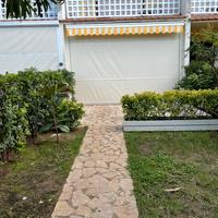 Tenda a chiusura verticale con Soltis 92 4,20mt