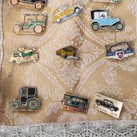 lotto spille automobili d'epoca vintage 