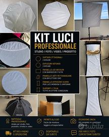 Kit Softbox Professionali Studio Foto / Video – Di
