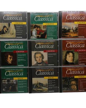 100 CD Musica Classica De Agostini + 2 Libri