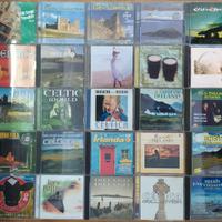 Lotto 25 CD musica celtica, irlandese