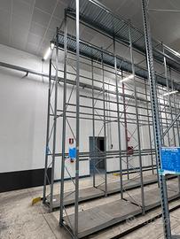 Scaffalature per picking certificate già smontate