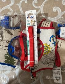 guinsaglio e pettorina 