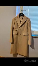 Cappotto lungo elegante Pinko color cammello-T.44