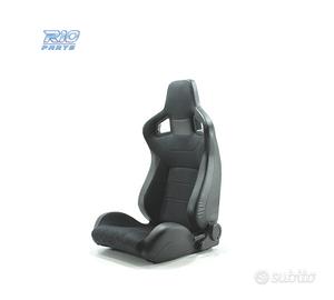 SEDILE SPORTIVO SEMI-BUCKET STILE RS ALCANTARA PEL