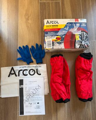 Calze da Neve ARCOL NUOVE Omologate EN 16662-1