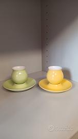 Coppia tazzine caffè Lavazza Matteo Thun