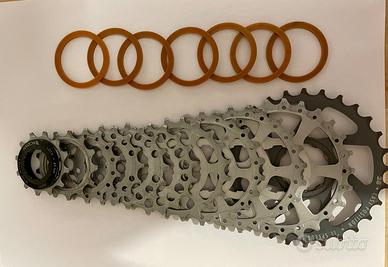 Cassetta Miche Primato 11V Per Shimano - 16-30 Denti, Leggera E Resistente