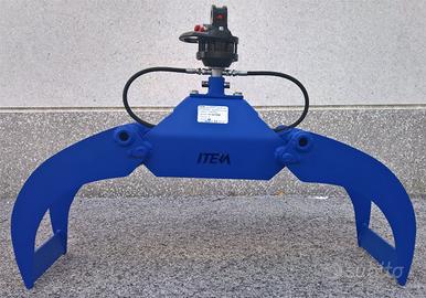 Pinza Legna 110cm IPL1100D+ Rotatore Idraulico 10q