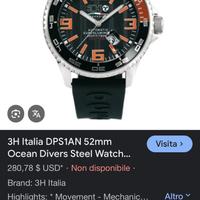 OROLOGIO AUTOMATICO 3H ITALIA OCEAN