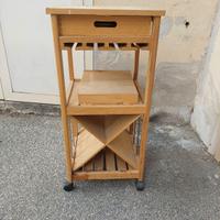 carrellino in legno 