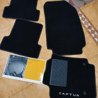 tappetini originali Renault Captur 2017