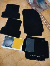 tappetini originali Renault Captur 2017