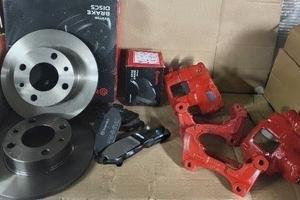 KIT FRENI A DISCO PER FIAT 500 F L R E 126