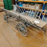carro di legno antico