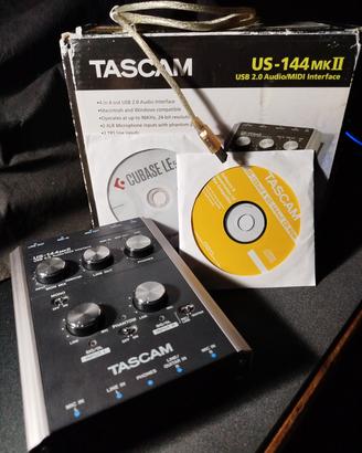 Scheda audio Tascam US 144 mk2