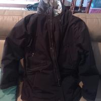 giaccone imbottito con cappuccio 