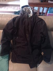 giaccone imbottito con cappuccio 
