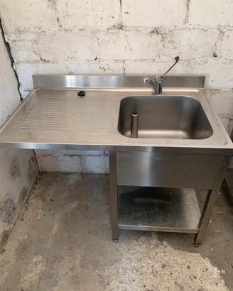 Lavello industriale acciaio inox