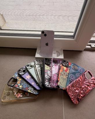 iPhone 14 128GB Viola Chiaro + Pellicola Privacy