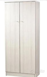 Armadio 2 ante con scaffali