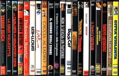 250 Dvd usati a 5 euro ciascuno LOTTO 2/L-U
