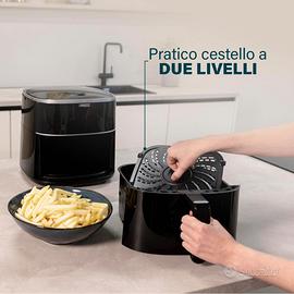 Friggitrice ad aria, come nuova, in garanzia