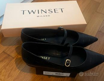 Ballerine Twinset Nere - Taglia 37 (con scatola)