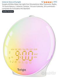 Sveglia Alba Wake-Up Light Suright