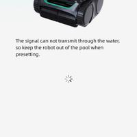Robot per pulizia piscina