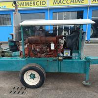 gruppo motopompa con motore da camion 6 cilindri