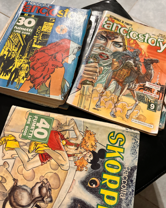 FUMETTI, OLTRE 300 PEZZI, LANCISTORY, SKORPIO ecc