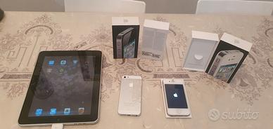 Lotto Apple collezione IPhone 4 Ipad 1 IPhone 5S.