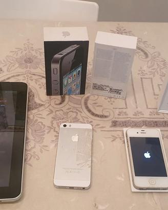Lotto Apple collezione IPhone 4 Ipad 1 IPhone 5S.