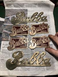 Targhe trattore BUBBA