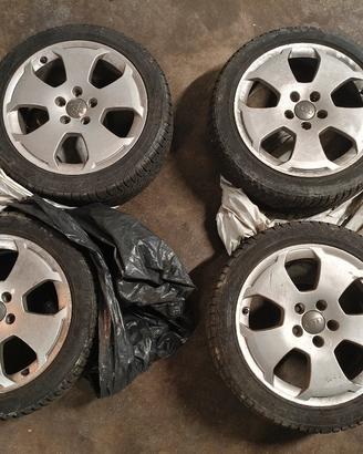 4 Cerchi Orig. Audi A3 8P 17" + Invernali 225/45