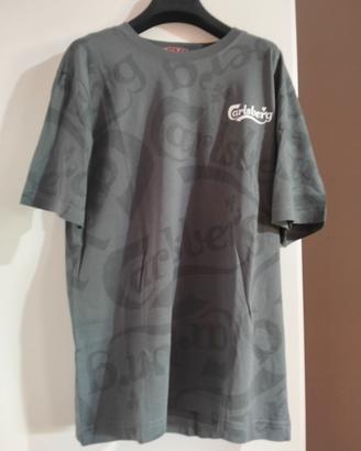 T-Shirt Carlsberg Grigia 
